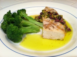 Swordfish w:Tapenade