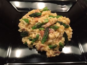 Risotto - Smoked Trout & Asparagus
