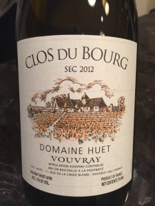 Huet Vouvray 2012