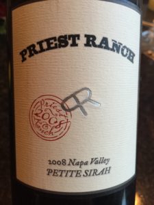 Priest Petite Sirah