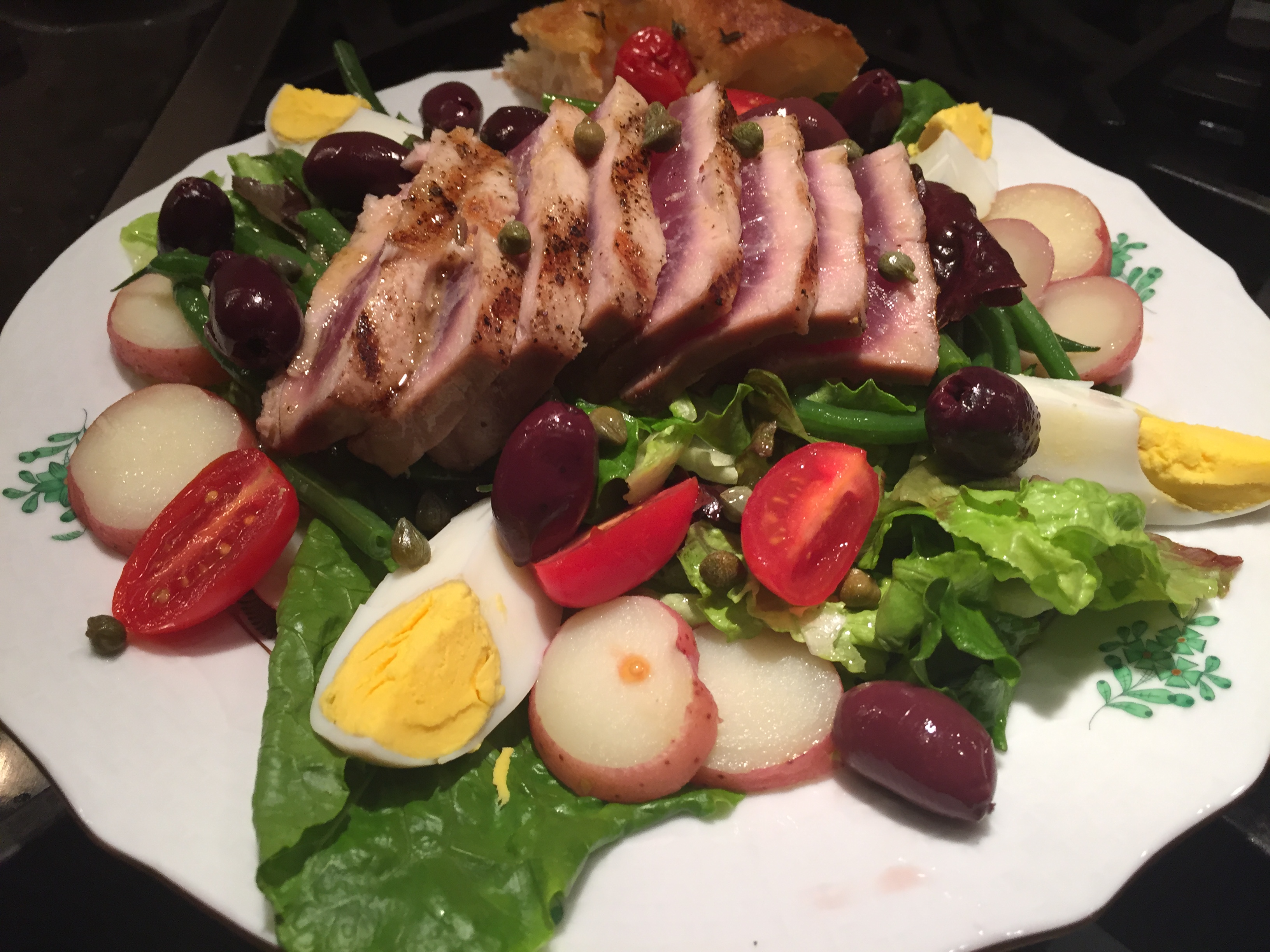 Salade Niçoise - Red or White Wine? - Steven&amp;#39;s Wine and Food Blog