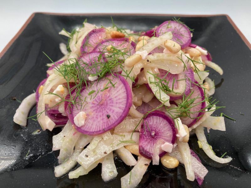 Radish & Fennel Salad - Wine Pairing